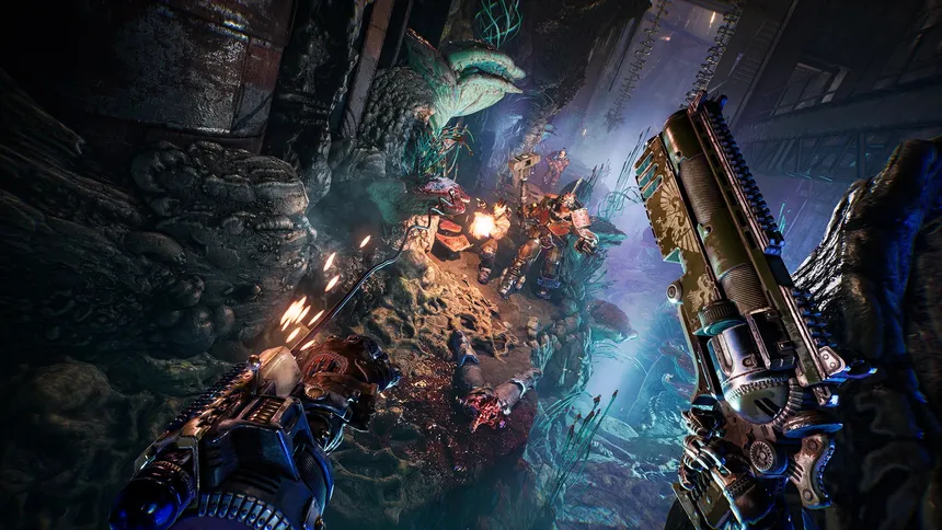 Скриншот 4 к игре Necromunda: Hired Gun