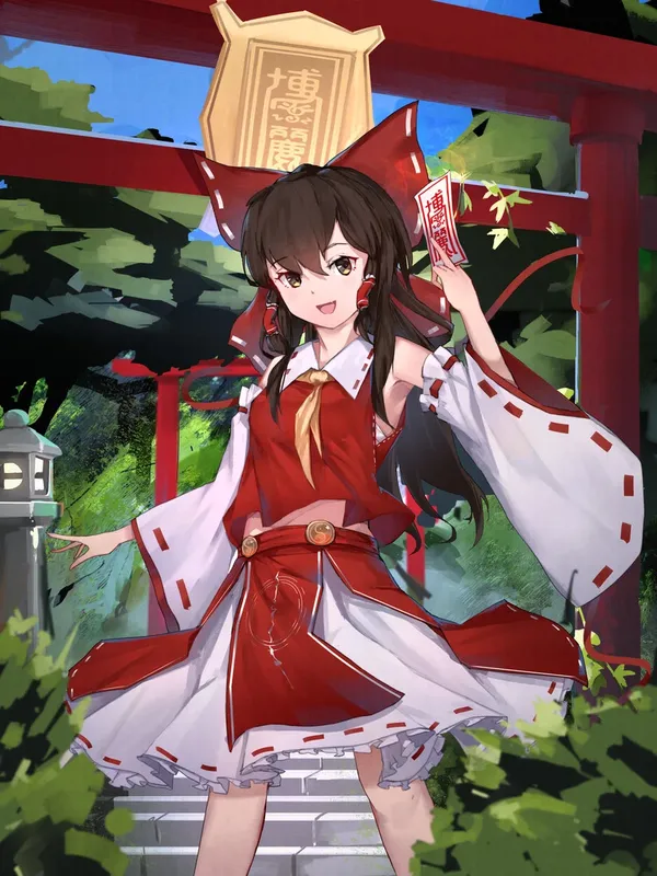 Скриншот 3 к игре 东方信仰战 ~ Gensokyo Duel