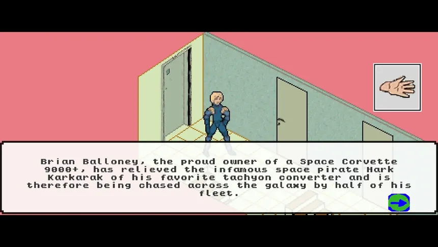 Скриншот 2 к игре Cpt.Balloney - painful days at home