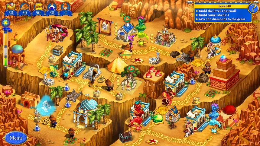 Скриншот 1 к игре New Yankee: Under the Genie's Thumb