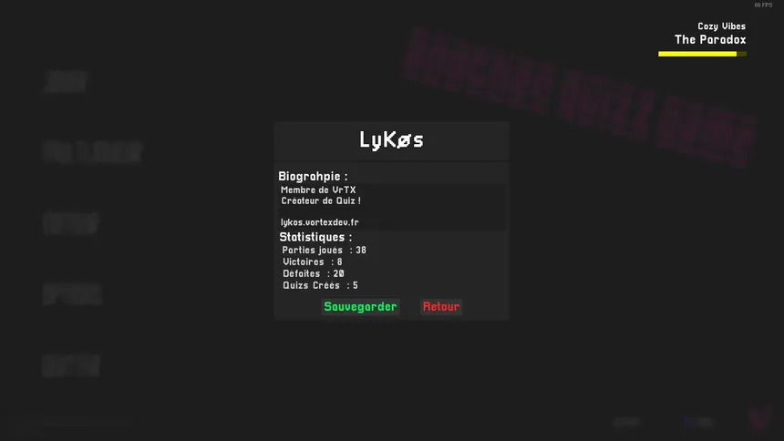 Скриншот 5 к игре AnotherQuizzGame