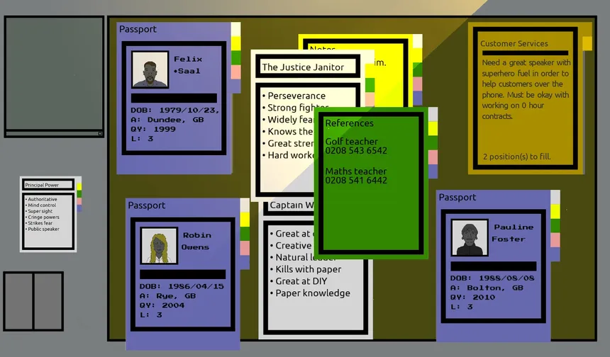 Скриншот 5 к игре Superhero Recruitment Simulator