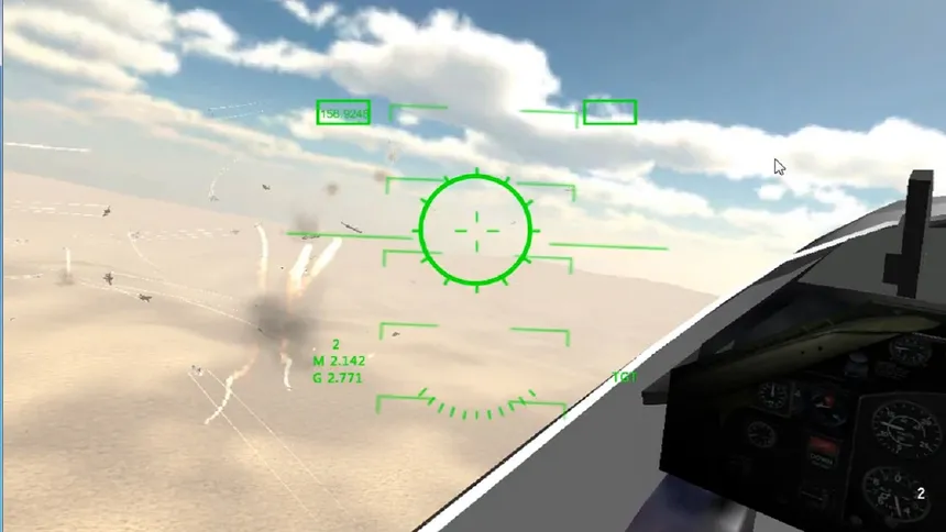Скриншот 3 к игре VR Fighter Jets War