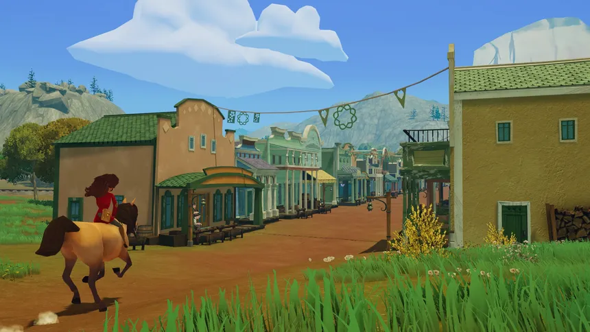 Скриншот 1 к игре DreamWorks Spirit Lucky's Big Adventure