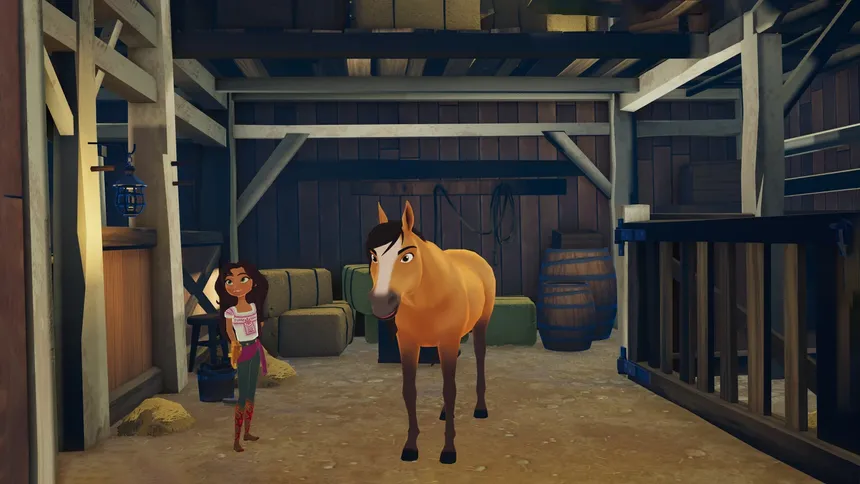Скриншот 5 к игре DreamWorks Spirit Lucky's Big Adventure