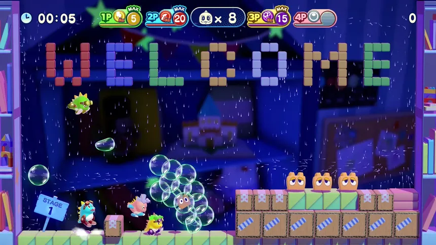 Скриншот 5 к игре Bubble Bobble 4 Friends: The Baron's Workshop
