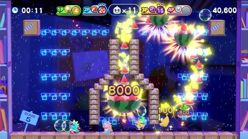Скриншот 6 к игре Bubble Bobble 4 Friends: The Baron's Workshop