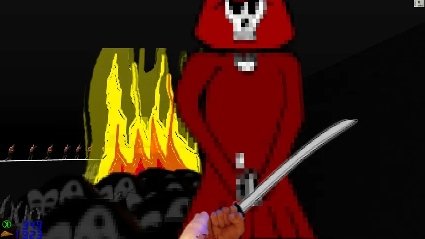 Скриншот 2 к игре Retroninjacyberassassin