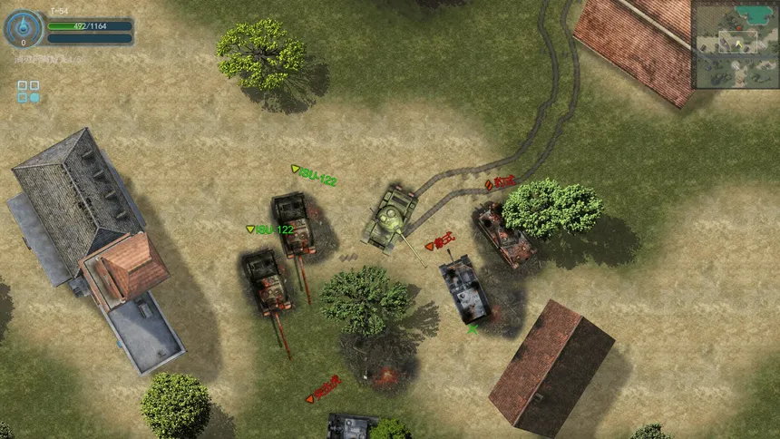 Скриншот 5 к игре Tiger Tank:俯视坦克