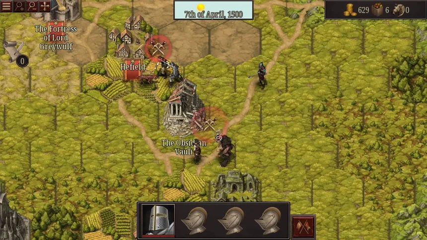Скриншот 2 к игре The Lost King of Avallon
