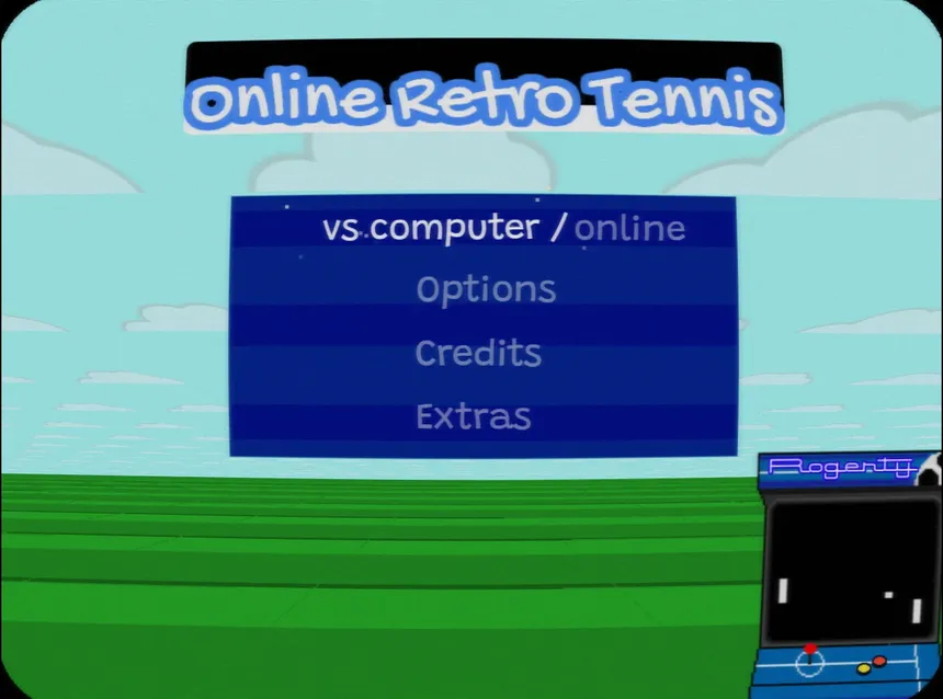 Скриншот 2 к игре Online Retro Tennis