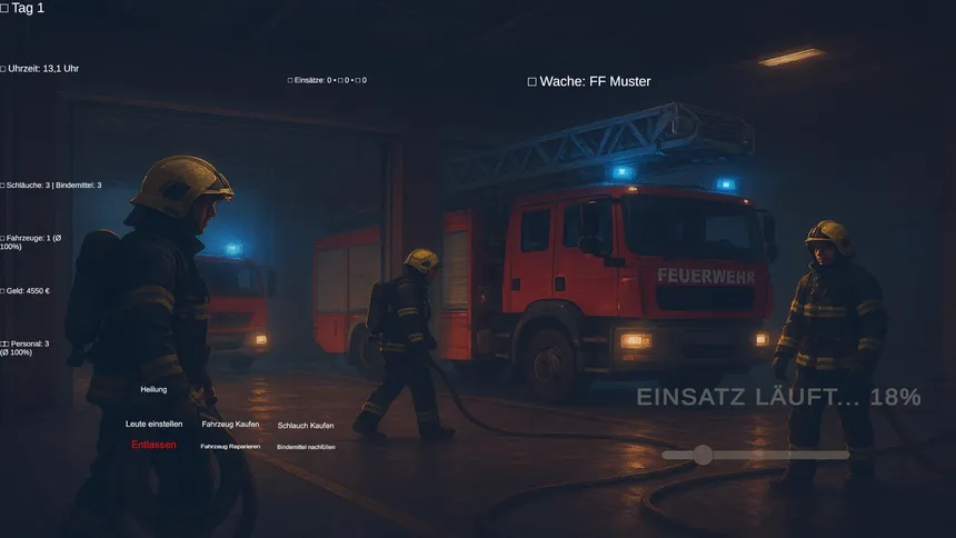 Скриншот 5 к игре Firefighter Manager