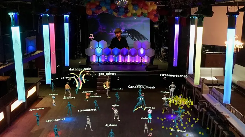 Скриншот 1 к игре Streamer Dancefloor