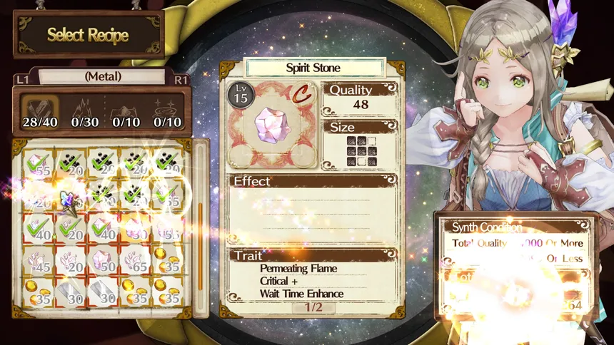Скриншот 4 к игре Atelier Firis: The Alchemist and the Mysterious Journey DX