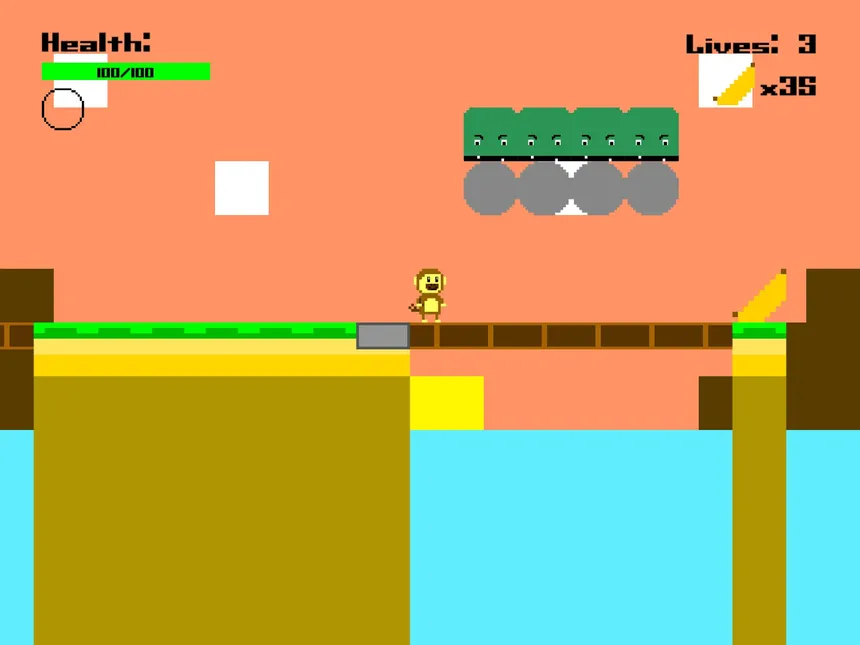 Скриншот 2 к игре Little Monkeys Eat Bananas
