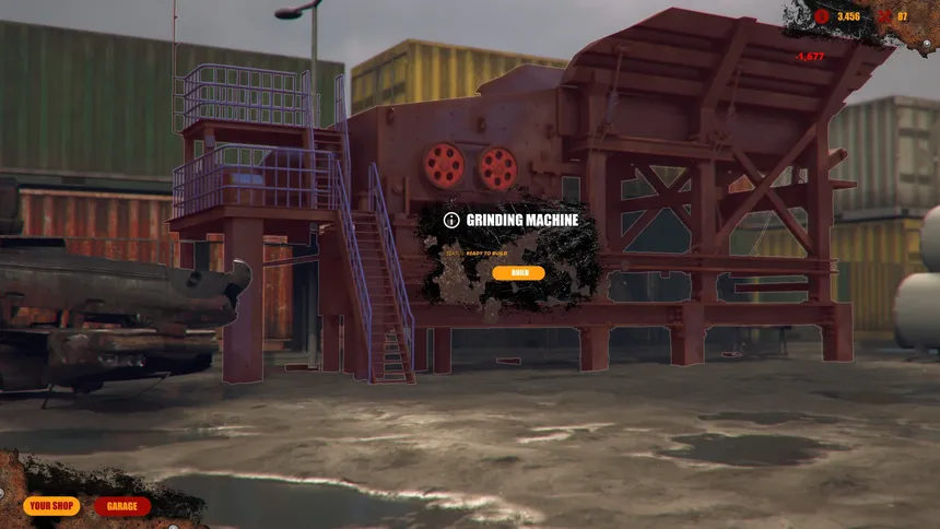 Скриншот 1 к игре Car Scrapyard Simulator
