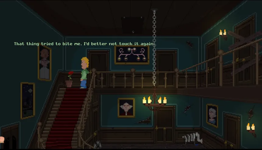 Скриншот 1 к игре Professor Crackbrain - And the awakening of the weredog