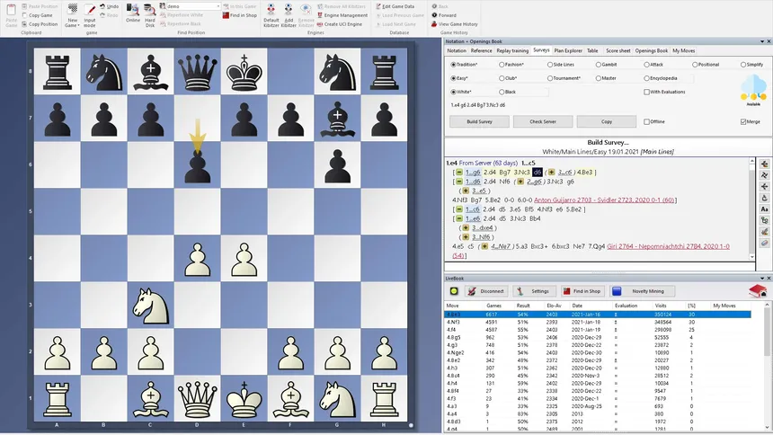 Скриншот 3 к игре ChessBase 16 Steam Edition