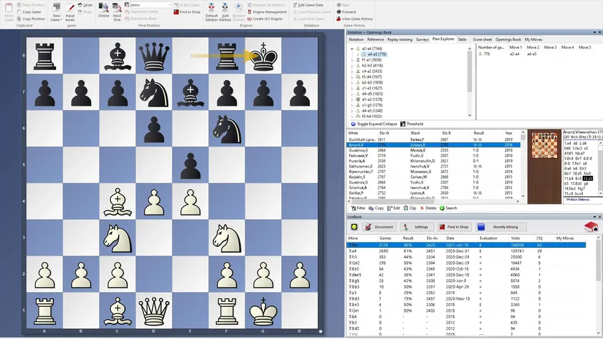 Скриншот 4 к игре ChessBase 16 Steam Edition