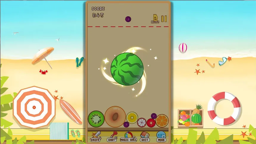 Скриншот 2 к игре 合成大西瓜 | Big watermelon