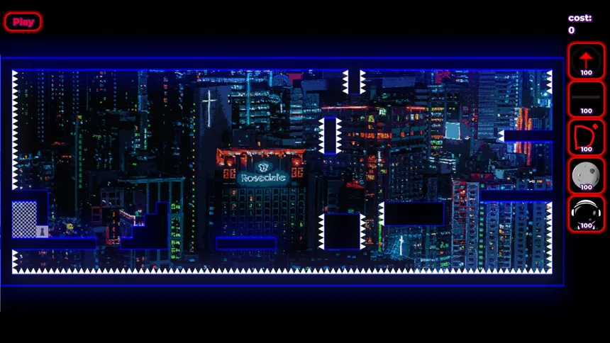 Скриншот 1 к игре Neon GraVel