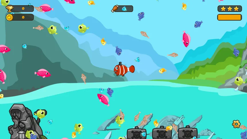 Скриншот 1 к игре Fish Feast