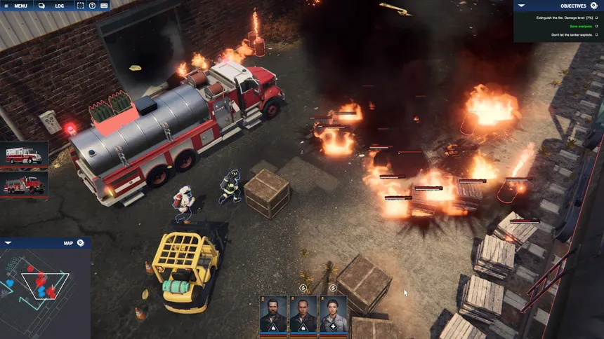 Скриншот 1 к игре Fire Commander