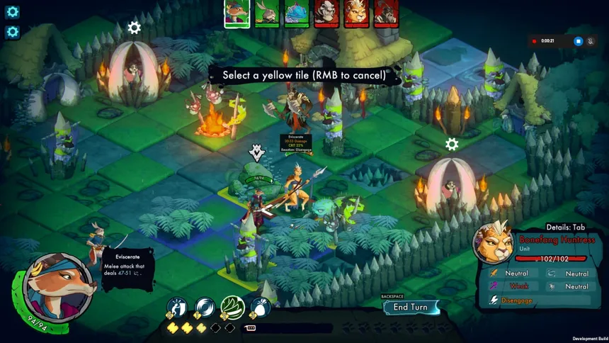 Скриншот 4 к игре Untamed Tactics