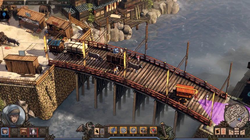 Скриншот 1 к игре Shadow Tactics: Aiko's Choice