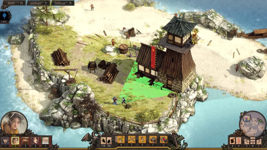 Скриншот 2 к игре Shadow Tactics: Aiko's Choice