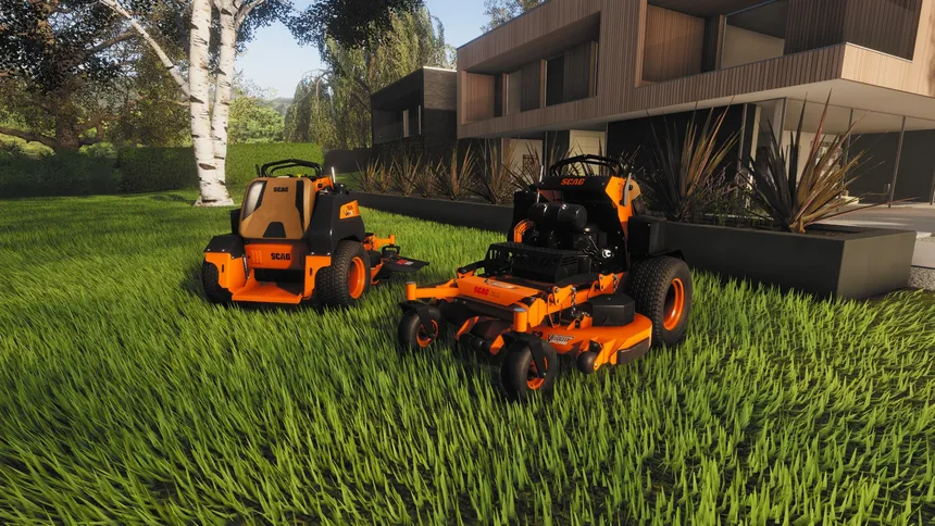 Скриншот 2 к игре Lawn Mowing Simulator