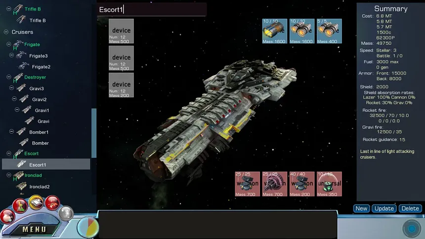 Скриншот 7 к игре Tachyon Wars