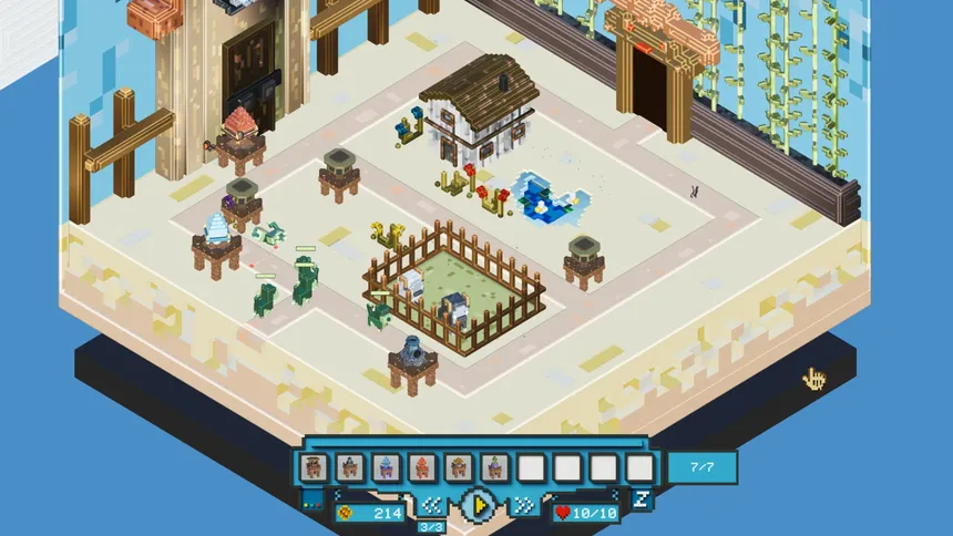 Скриншот 1 к игре Diorama Tower Defense: Tiny Kingdom (Prologue)
