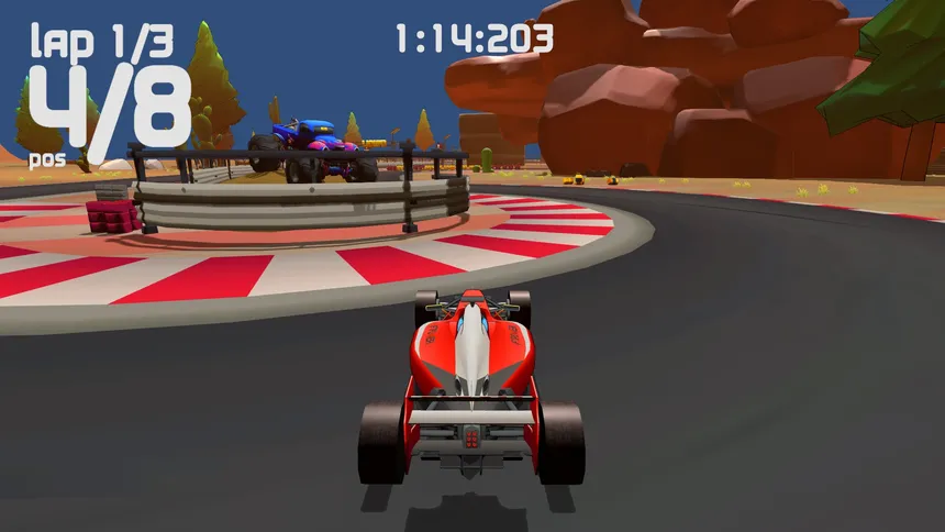 Скриншот 1 к игре Race - Total Toon Race