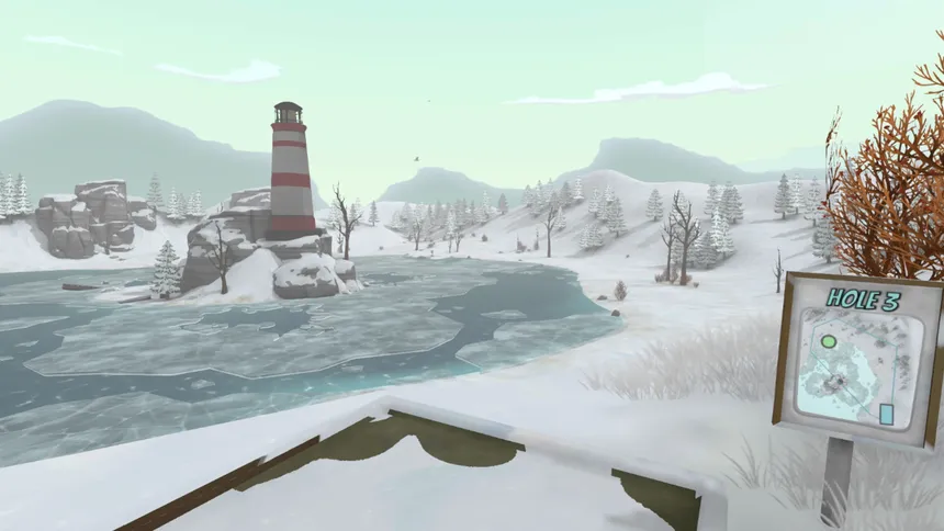 Скриншот 2 к игре Disc Golf Valley VR