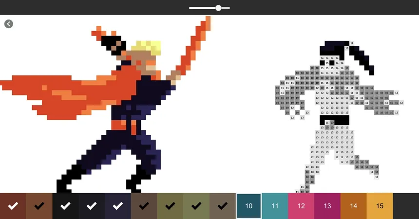 Скриншот 2 к игре Color Pixel Heroes