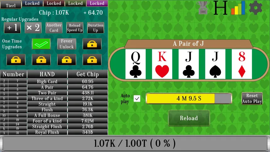 Скриншот 2 к игре Idle Poker