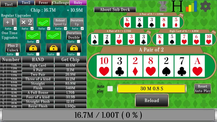 Скриншот 3 к игре Idle Poker