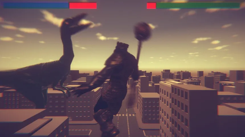 Скриншот 2 к игре Monkey vs Dino