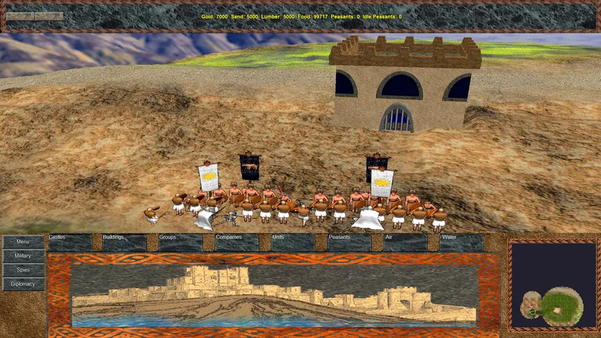 Скриншот 3 к игре SAND CASTLES