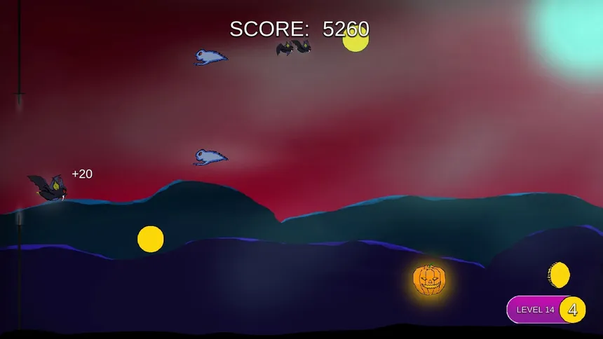 Скриншот 3 к игре Flappy Bat