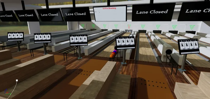 Скриншот 3 к игре 10 Pin Bowling (VR Support)