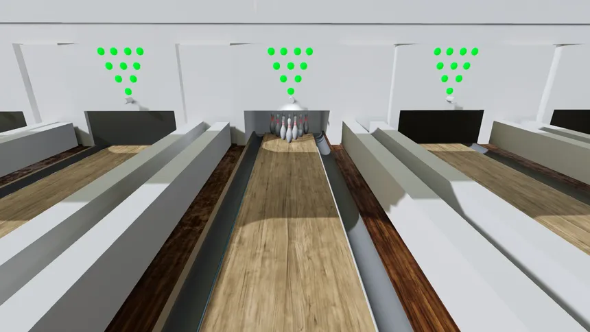 Скриншот 4 к игре 10 Pin Bowling (VR Support)