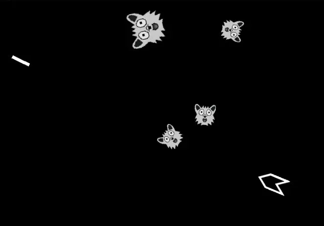 Скриншот 2 к игре Endless Furry Asteroids