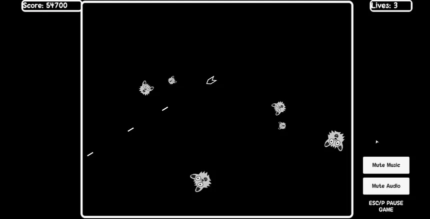 Скриншот 5 к игре Endless Furry Asteroids