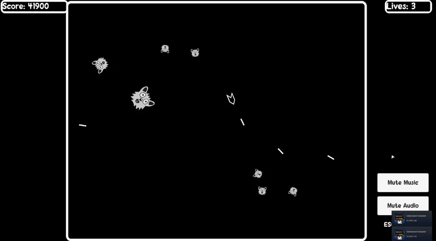 Скриншот 6 к игре Endless Furry Asteroids