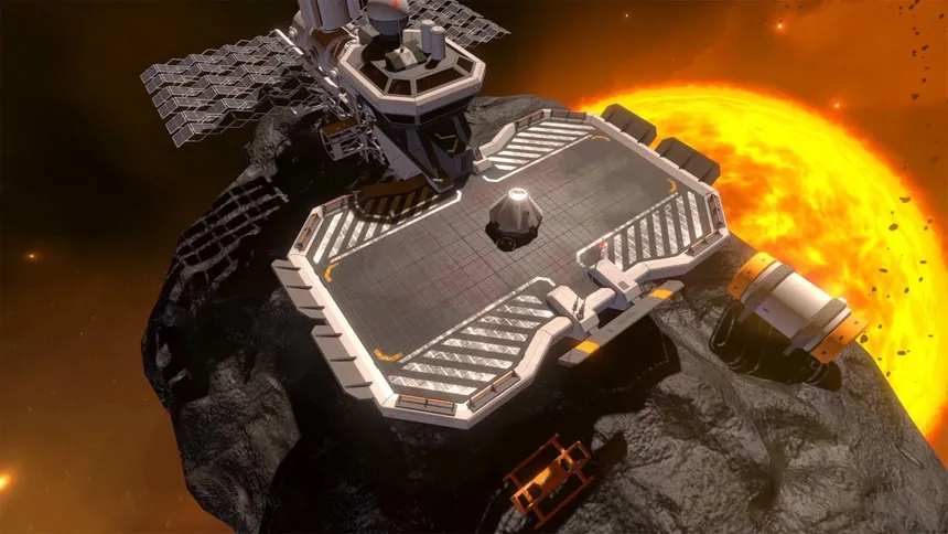Скриншот 3 к игре Descent Vector: Space Runner