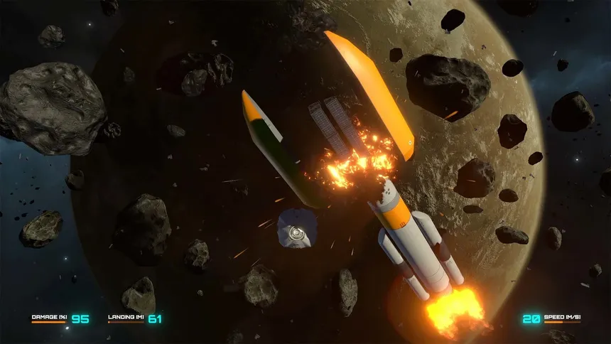 Скриншот 4 к игре Descent Vector: Space Runner