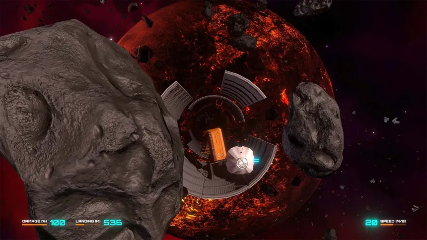 Скриншот 6 к игре Descent Vector: Space Runner