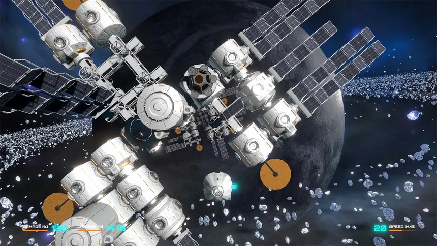 Скриншот 7 к игре Descent Vector: Space Runner